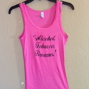Women's A.T.F. (alcohol, tobacco, firearms) tank